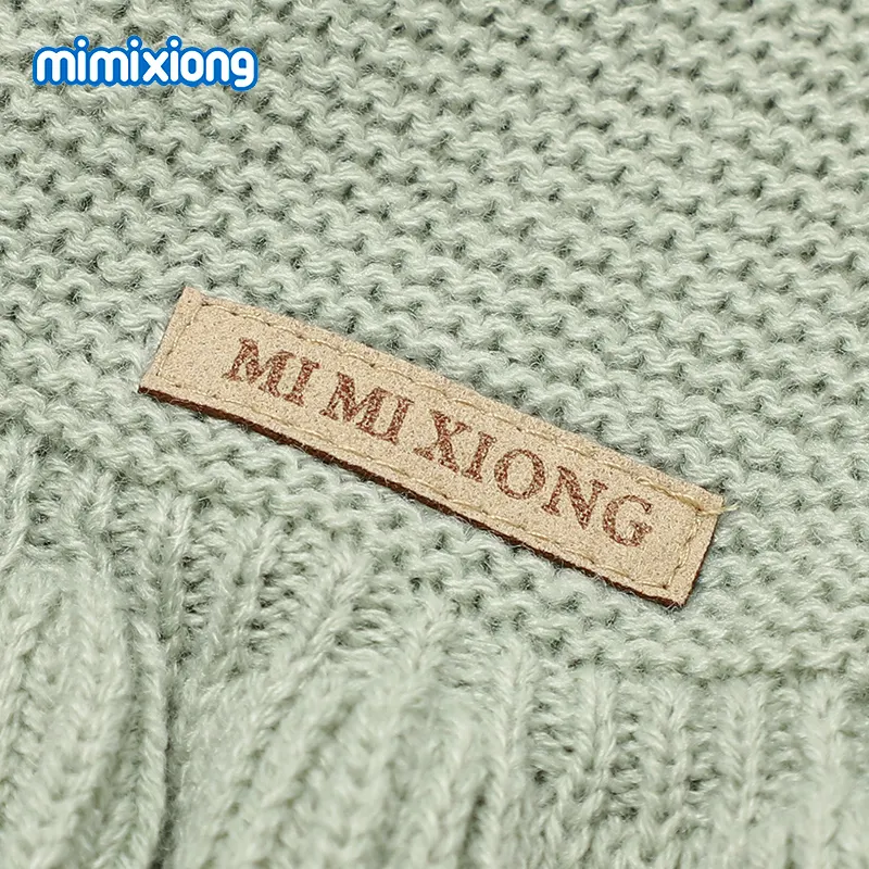 Mimixiong coperta a righe lavorata a maglia tinta unita coperta per bambini all'ingrosso a buon mercato coperta per bambini all'ingrosso a buon mercato Super morbida