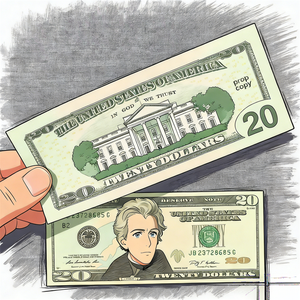 200 pièces de billets factices en papier de qualité supérieure, dollars américains, billets de 20, 50, 100 USD, argent de jeu, effets de <span class=keywords><strong>film</strong></span> pour vidéo, 78*33mm, taille 50% - Product Image 2