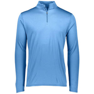 Pull de performance sportif personnalisé pour hommes, respirant, séchage rapide, élastique, à manches longues, fermeture éclair, imprimé d'été, pull de golf à quart de fermeture éclair - Product Image 4