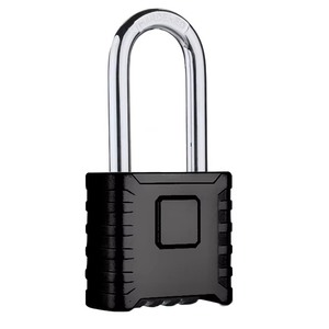 <span class=keywords><strong>Candado</strong></span> de Combinación de Alta Resistencia, Diseño de Cuerpo Integrado, Grillete de Acero Endurecido de 8 mm |   Código Reajustable de 4 Dígitos para Gimnasio en Casa - Product Image 6