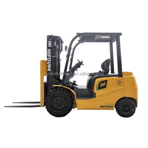 Mini carretilla elevadora eléctrica 2,5 toneladas 3,5 toneladas 3T con accesorio de abrazadera de desplazamiento lateral rotador - Product Image 4