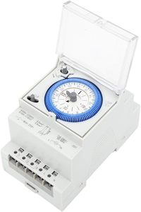 <span class=keywords><strong>Minuteur</strong></span> analogique SUL181d à 3 modules pour contrôle horaire quotidien, grande capacité, autonomie de batterie de 200 heures, courant max. 16A, 240VAC - Product Image 4