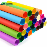 A4 150g 180g 200g Color Construcción Papel Manila Tablero Color Cartón para Artesanía Oficina Papel Producto