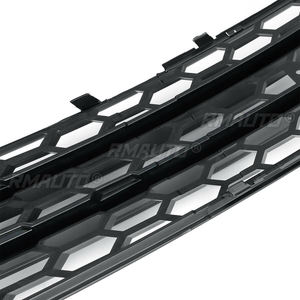 2 pièces pour Audi A6 C7 2012 2013 2014 2015 – Grille de phare antibrouillard avant style RS6 pour pare-chocs avant, cache de ventilation, garniture de remplacement - Product Image 2