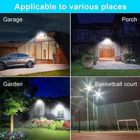 Venta al por mayor al aire libre impermeable IP66 10W 20W 30W 50W 100W 150W 200W 6500K reflector estacionamiento estadio Led Luz de inundación