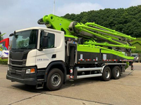 Système de flèche avancé pour un coulage précis et une hauteur de travail de 70 m, camion pompe ZLJ5550THBEF de 70 m pour les projets de construction à grande échelle