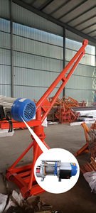 סין מייצרת עגורן מיני חיצוני 220 וולט עם זווית סיבוב של 360 מעלות, בעל כושר הרמה של 200/500/800/1000/1500/2000 קילוגרם. - Product Image 5