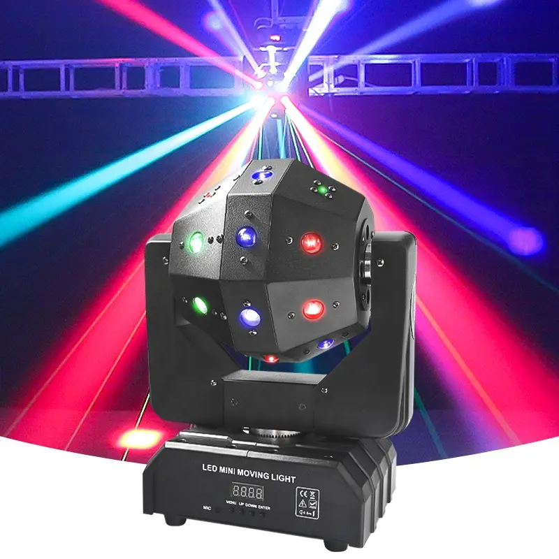 Nuevo diseño de disco láser 4*15w RGBW led haz de luz de cabeza/led dj bola