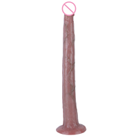 NOUVEAU Dildo réaliste en silicone de qualité médicale de 40 cm avec ventouse, jouet de plaisir pour adultes, sensation réaliste pour adultes