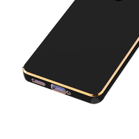 Vente en gros Nouvelle conception Luxe Coloré Doux Tpu 6D Électroplaqué étui pour Xiaomi Redmi Note 13 Pro Plus 5G C61 14 Ultra A3 Housse