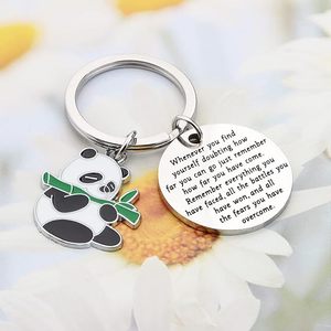 Llavero Personalizado <span class=keywords><strong>de</strong></span> Oso Panda, Regalos <span class=keywords><strong>para</strong></span> Mujeres, Hermanas, Mejores Amigas, Llavero <span class=keywords><strong>de</strong></span> Animales, Regalo <span class=keywords><strong>de</strong></span> Graduación, Cumpleaños, Logotipo Personalizado al por Mayor - Product Image 3
