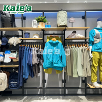 Boutique Boutique Design d'intérieur Présentoir de magasin de vêtements Comptoir de magasin de vêtements Design Étagères de rangement pour vêtements