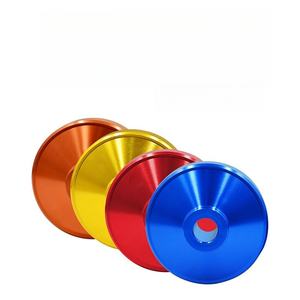 Pièces de moto, usinage CNC, accessoires de moto, lot de 4 enjoliveurs : enjoliveurs de roue de moto en aluminium coloré - Product Image 2