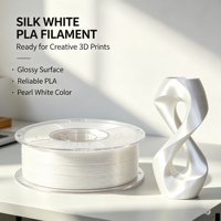 MEIJIMEI Filamen PLA Sutra 1.75mm Kecepatan Ultra Tinggi Hasil Halus Mengkilap untuk Printer 3D FDM Guangdong Cutting 1kg