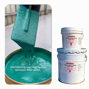 Revêtement de sol en résine liquide 3D auto-nivelante avec <span class=keywords><strong>sable</strong></span> coloré : <span class=keywords><strong>effet</strong></span> métallique, <span class=keywords><strong>effet</strong></span> marbre et antidérapant - Product Image 1