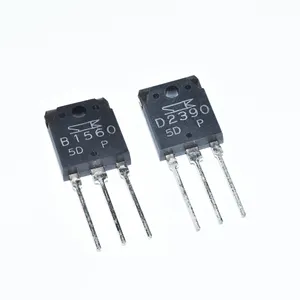 Transistores b1560 d2390 2sb1560 2sd2390 darlington transistor npn pnp par original novo 150v 10a TO-3P transistor de áudio