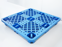 Palette en plastique à double grille Tianzi Zero Worry TBT-1512 pour la logistique, la manutention à la chariot élévateur et l'empilage en entrepôt, épaissie et résistante à l'humidité