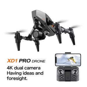 <span class=keywords><strong>Mini</strong></span> drone XD1 avec caméra 4K HD, <span class=keywords><strong>WIFI</strong></span>, alliage anti-chute, positionnement par flux optique, quadricoptère télécommandé, jouet RC pour enfants, cadeaux - Product Image 3