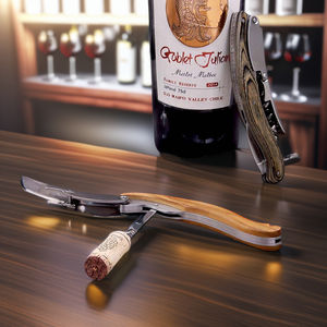 Nouveau design de haute qualité en acier inoxydable Type de métal Couverts Outils de table Accessoires de bar <span class=keywords><strong>Tire</strong></span>-<span class=keywords><strong>bouchon</strong></span> Ouvre-bouteille de vin - Product Image 1