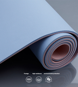 Yeway 2022 mới đến 6mm TPE Yoga Mat cho nam giới và phụ nữ thêm dài và rộng tập thể dục Mat lớn không trượt tập thể dục mat - Product Image 3