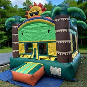 <span class=keywords><strong>Castillo</strong></span> Inflable de PVC con Tobogán, Trampolín y Zona de Juegos para Niños, <span class=keywords><strong>Castillo</strong></span> Inflable Grande con Ventilador - Product Image 6