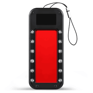 Hidden Camera Detector Anti <strong>Spy</strong> Finder Large Infrared Viewer and 12 Super Bright <strong>Red</strong> LEDs Counter Surveillance - Product Image 1