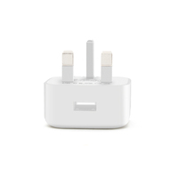 Adaptateur de chargeur USB-A HNT 5V 2A 10W avec prise UK, alimentation USB portable certifiée CE UKCA pour téléphones mobiles et autres appareils