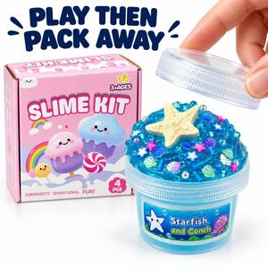 Kit de Slime Creativo y Divertido al por Mayor, Colores Personalizados Ecológicos, Set de Plastilina Educativa, Certificado como Seguro para Todas las Edades - Product Image 6