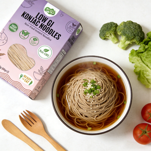 Nouilles Shirataki sèches à faible IG, nouilles coréennes instantanées, marque privée, petit paquet, repas rapides pour une vie active - Product Image 2