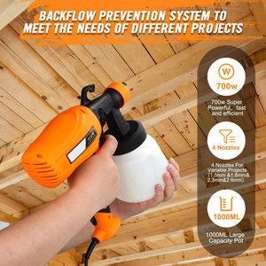 Pistolet à peinture électrique de pulvérisation de pulvérisation chaude de 900ml sans fil, portable, haute pression - Product Image 6