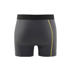 BLAKLADER - 184717349835S Boxer XLIGHT 100% Merino Gris foncé/Jaune-EAN 7330509545621 SOUS-VÊTEMENTS THERMIQUES - Product Image 2