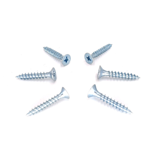 Tornillos para Madera con Punta Cónica Pozi, Recubiertos de Zinc, Certificados ISO, Clase 4.8 y 6.8, Tornillos Autorroscantes de Punta Afilada para Carpintería y Muebles - Product Image 2