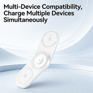 <span class=keywords><strong>Cargador</strong></span> Portátil Inalámbrico 3 en 1 de Alta Capacidad, Carga Rápida, Compatible con Teléfonos, Auriculares y Relojes - Product Image 4