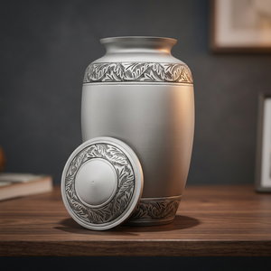 Cremation Urn Classic Style Adult Pet Brass and Funeral <b>Box</b> Keepsake Urns Casket Funerary Urn Ossuary Cinerary Human <b>Memorial</b> - Product Image 1