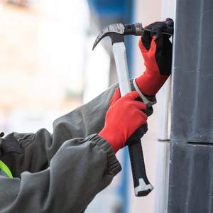 Chine usine anti-dérapant Guantes De <span class=keywords><strong>Latex</strong></span> enduit poignée ferme en caoutchouc enduit gants de travail froissé <span class=keywords><strong>Latex</strong></span> trempé gants de construction - Product Image 2