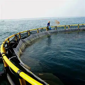 Floating Fish Cage Net Fish Farming Nets Aquaculture Cage Net
