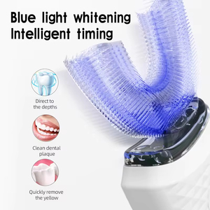 Mini appareil électrique de blanchiment des dents, brosse à dents sonique en forme de U à 360 degrés avec 3 modes - Product Image 4