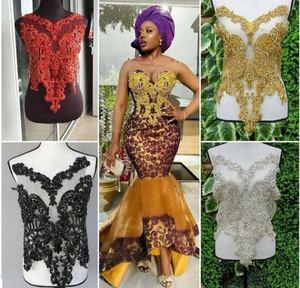 Ngọc Lục Bảo Quá Khổ Rhinestone Đính, Buổi Tối Dress Đính, Bodice Patch - Product Image 6