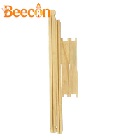 Neue Beecon Unmontierte Langstroth-Bienenstockrahmen aus Kiefernholz, Modell FLA-2, 0,2 kg, mit 3 Monaten Garantie