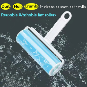 Reusable Sticky Manual Pet Hair Remover Gel Lint <b>Roller</b> Easy Home Cleaning <b>Tool</b> for Cats Dogs Furniture Couch Carpet Dusty - Product Image 2