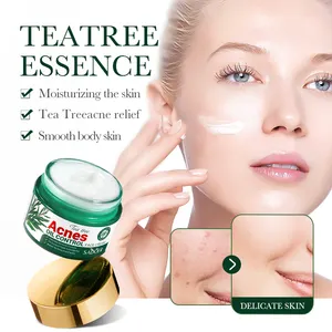 OEM OBM ODM SADOER Day And night natural tea tree acne treatment oil-control Beauty Face Cream For facial care