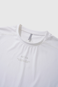 Magliette sportive a rapida asciugatura con perforazione tagliata al laser, in nylon elasticizzato, da uomo - Product Image 5