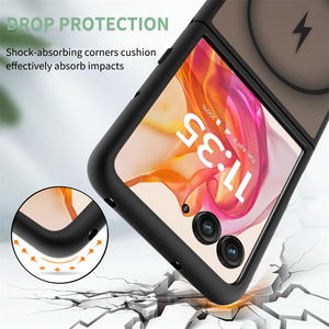 Venta al por mayor precio de fábrica piel-sensación colorido translúcido mate a prueba de golpes funda para teléfono móvil para <span class=keywords><strong>Motorola</strong></span> <span class=keywords><strong>Razr</strong></span> Ultra 2025 - Product Image 6