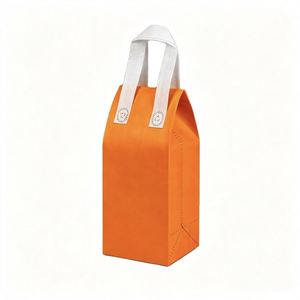 Sac isotherme réutilisable en polypropylène non tissé avec logo personnalisable, poignée épaule, impression sérigraphique - Product Image 1