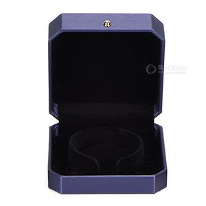 Octagonal Pu Leather Jewelry <b>Boxes</b> With <b>Black</b> Velvet Lining For Rings Earrings Bracelets Jewelry Packaging - Product Image 1