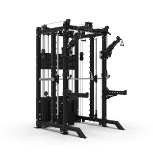 2026 KF9900BS Appareil <span class=keywords><strong>de</strong></span> musculation multifonctionnel commercial Smith Machine, avec Lat Pulldown 1:1 et 2:1, Rameur bas, Crossover à câbles tout-en-un pour <span class=keywords><strong>salle</strong></span> <span class=keywords><strong>de</strong></span> <span class=keywords><strong>sport</strong></span> - Product Image 3