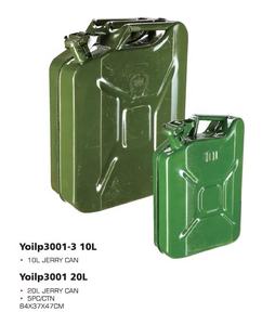 Bidon de 20 litres en métal Réservoir de carburant de 5 gallons Bidon en acier <span class=keywords><strong>pour</strong></span> l'essence - Product Image 2