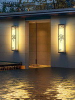 Lampe murale en verre LED moderne pour jardin, étanche IP65, éclairage extérieur 3500k, villas, résidences de luxe, portail