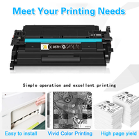 Cartouche de toner complète compatible HP série 057/070 pour imprimantes ImageCLASS MF445dw/LBP226dw – Nouveau toner avec puce intelligente