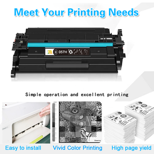 Cartouche de toner complète compatible HP série 057/070 pour imprimantes ImageCLASS MF445dw/LBP226dw – Nouveau toner avec puce intelligente - Product Image 5